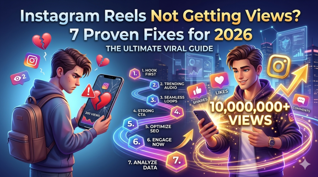 Instagram Reels Not Getting Views 7 Proven Fixes 2026