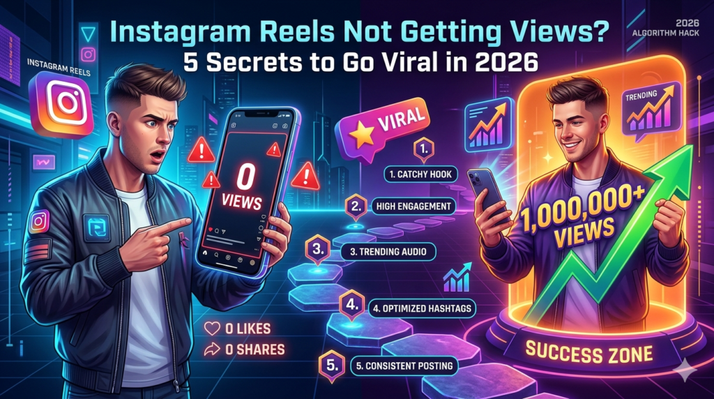 Instagram Reels Not Getting Views Viral Fix 2026